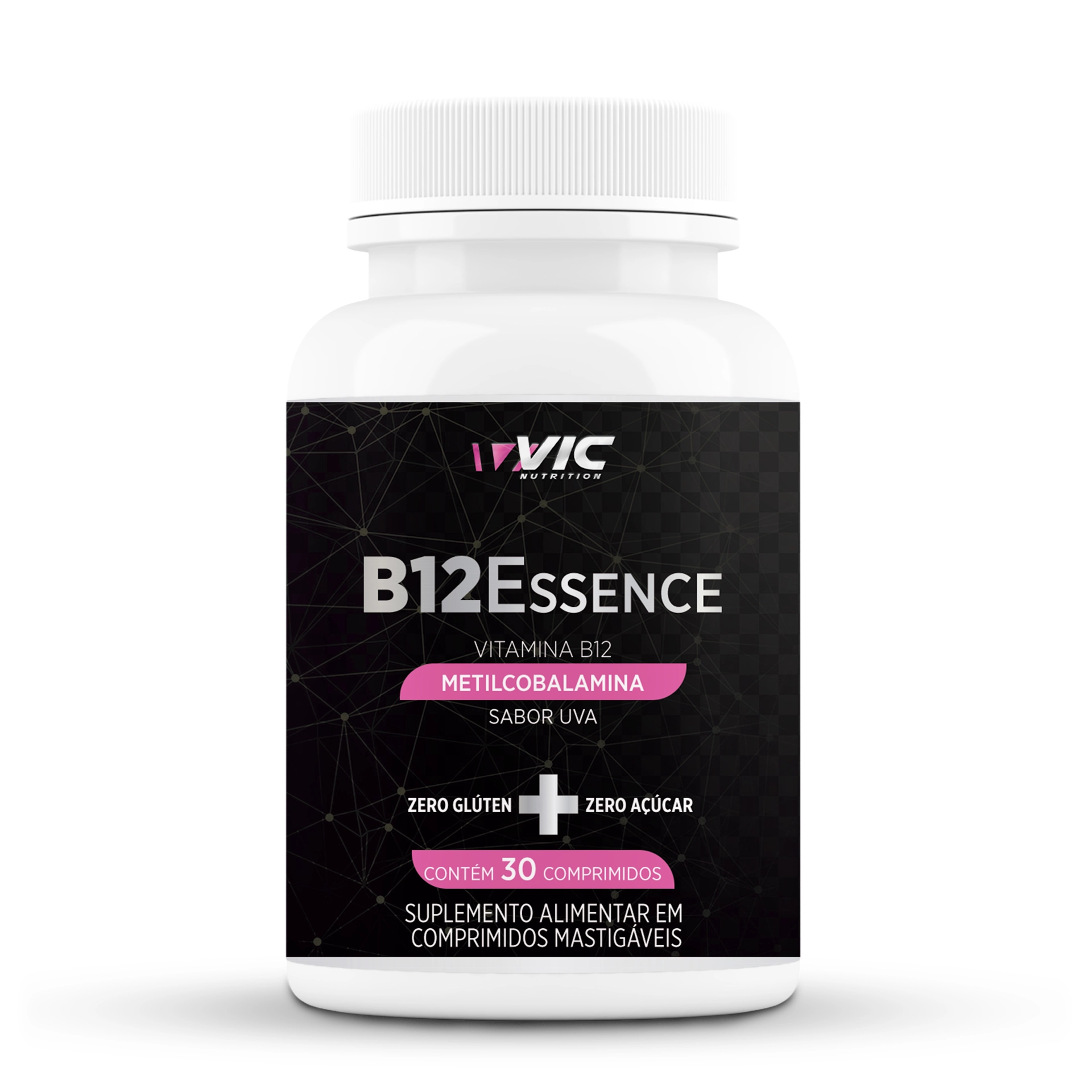 B12 Essence – Vitamina B12 Mastigável Sabor Uva